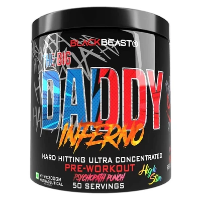 BlackBeast The Big Daddy Inferno Pre-Workout
