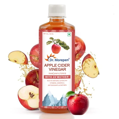 Dr. Morepen Apple Cider Vinegar With 2x Mother