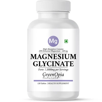 GreenOpia Magnesium Glycinate 2000mg