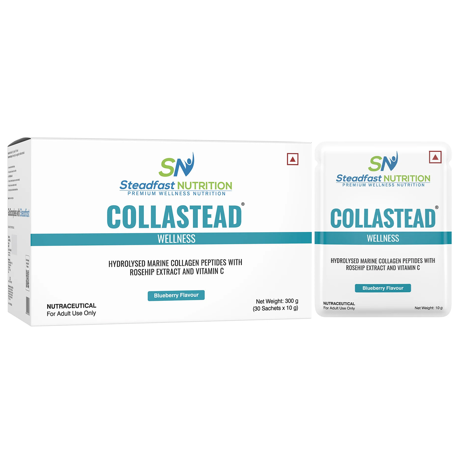 Steadfast Nutrition Collastead Wellness Hydrolysed Marine Collagen Peptides