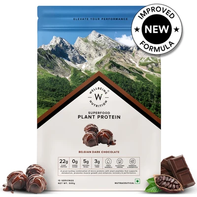 Wellbeing Nutrition Superfood Plant Protein
